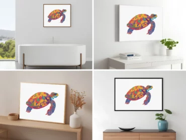 long for art turtle